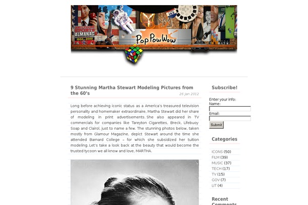 poppowwow.com site used Dear Diary