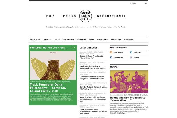 Unspoken theme site design template sample