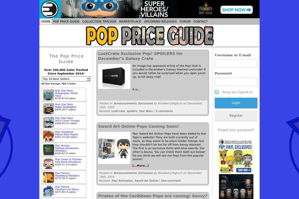 Simple Colorbox website example screenshot