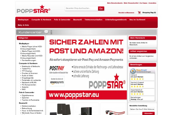 Default theme site design template sample