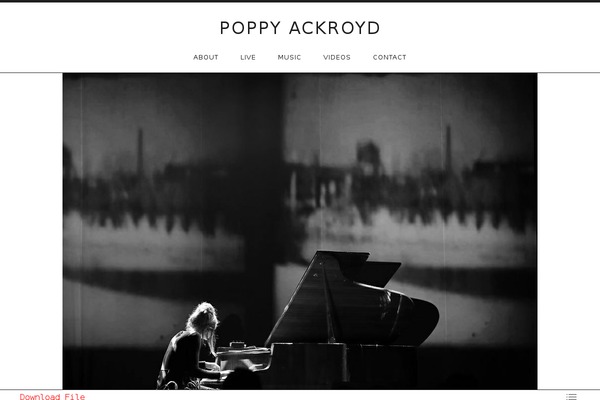 Promenade theme site design template sample