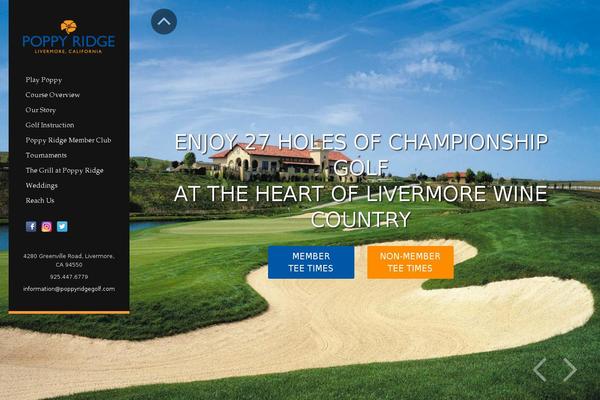 Castello theme site design template sample