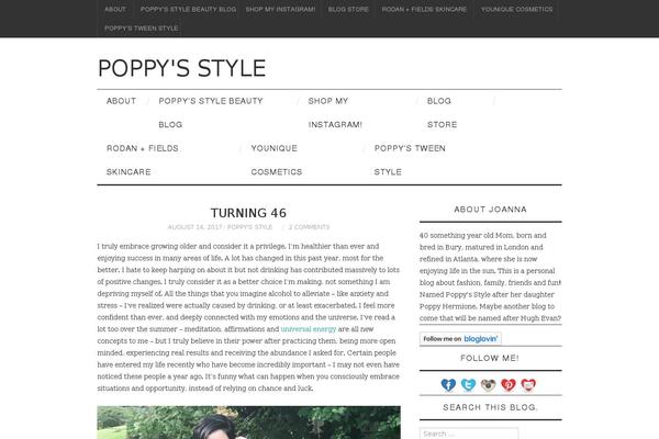 Fashionistas theme site design template sample