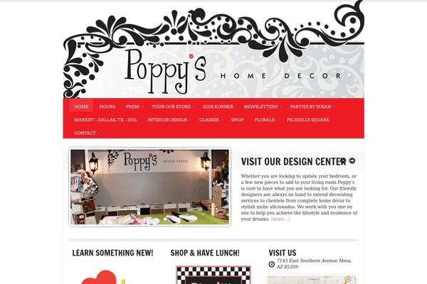 Diner theme site design template sample