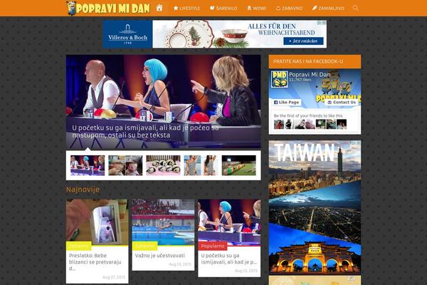 MagXP theme theme site design template sample