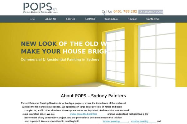 Site using Testimonial plugin