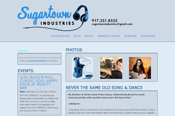 Unsigned theme site design template sample
