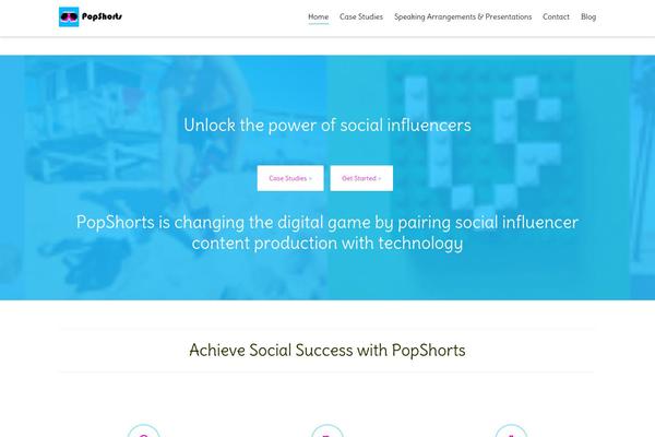 Dante theme site design template sample