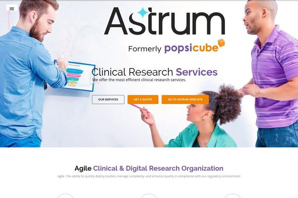 popsicube.com site used Envas