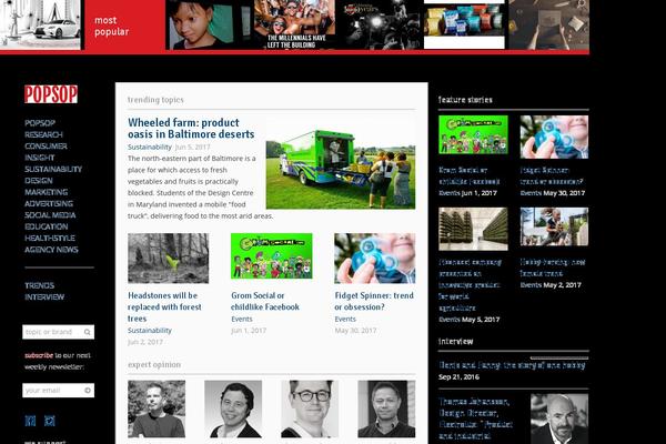 Hive theme site design template sample