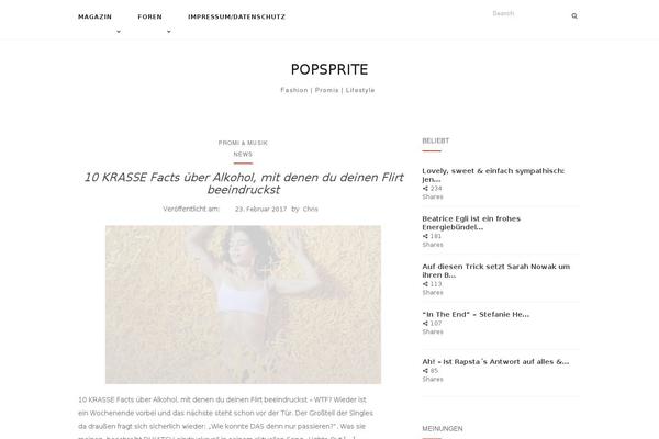 Site using Table of Contents Plus plugin