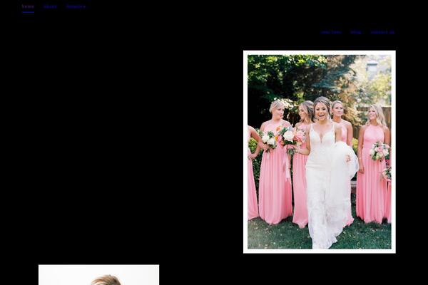 Bloom theme site design template sample