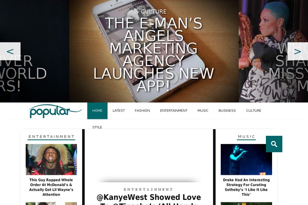 Braxton theme site design template sample