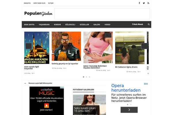Site using Hammy plugin