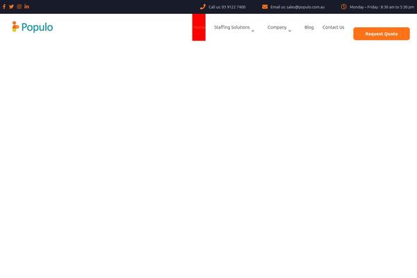 Copallyt theme site design template sample