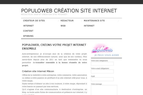 Extra theme site design template sample