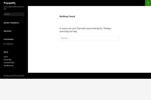 Site using Popupally-pro plugin