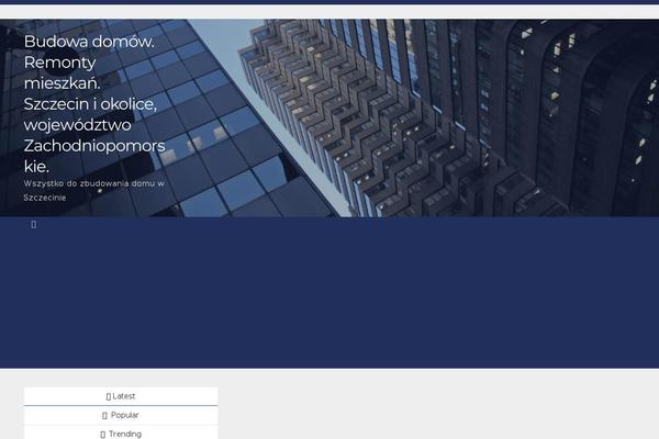 Newsup theme site design template sample