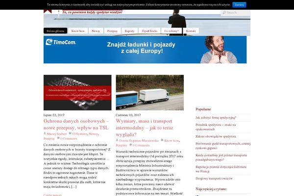 poradnikspedytora.pl site used Edmin