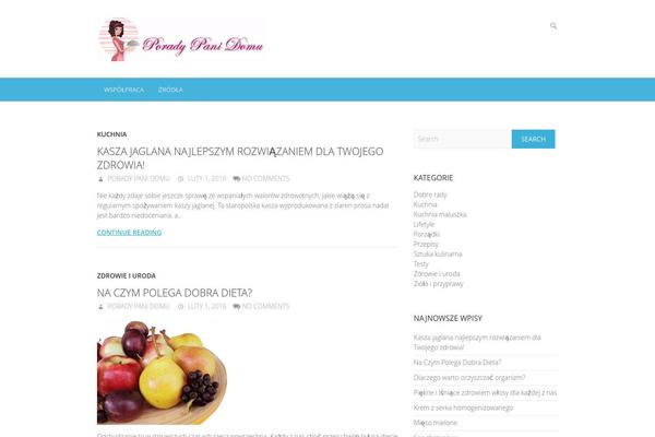 Ultimate theme site design template sample