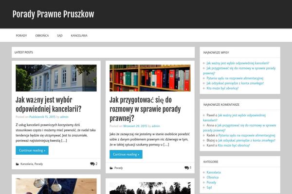 Momentous Lite theme site design template sample