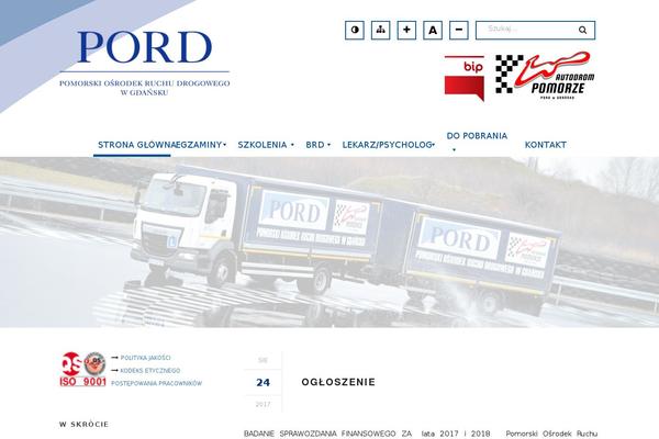 pord.pl site used Pord