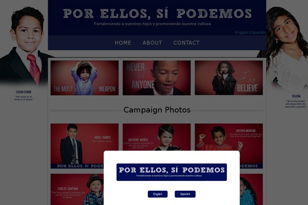 Visual theme site design template sample