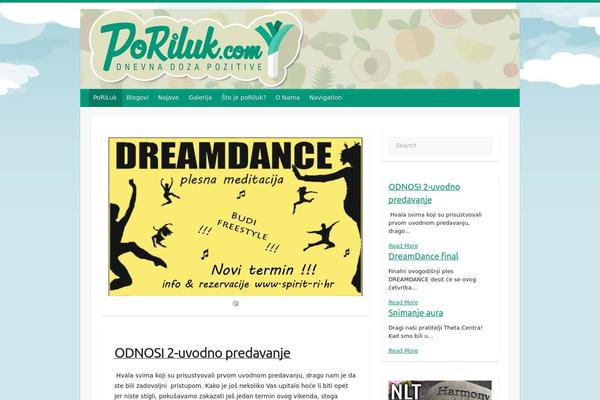 Travelify theme site design template sample