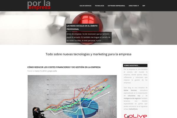 Adamos theme site design template sample