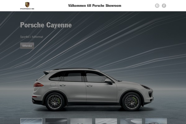 Porsche theme site design template sample
