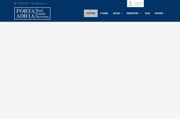 Envision theme site design template sample