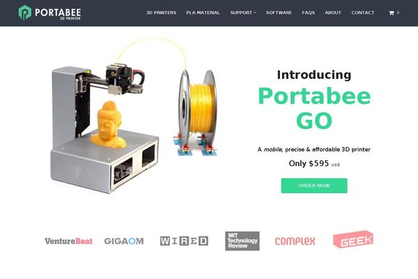 Show Off theme site design template sample