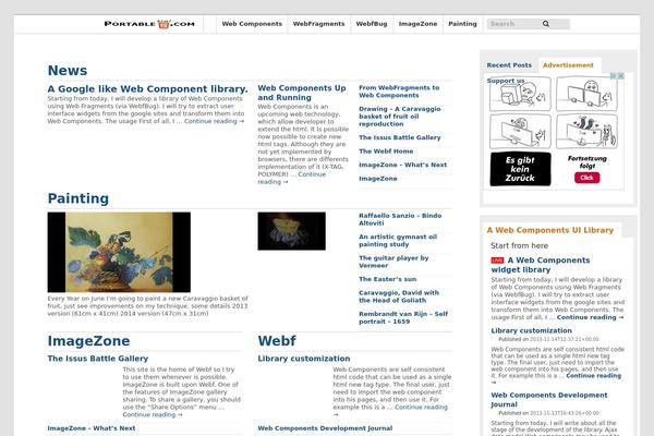 Site using Adsense Widget plugin