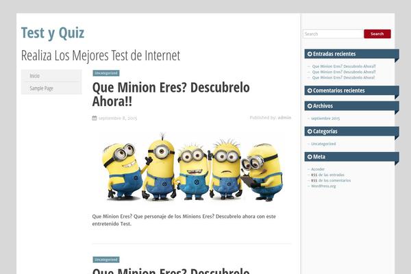 SmartAdapt theme site design template sample