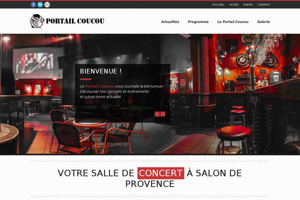 Rockpalace theme site design template sample