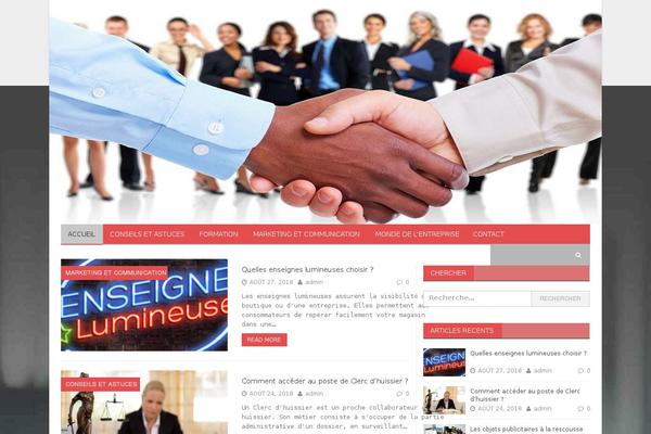 BetterMag theme site design template sample