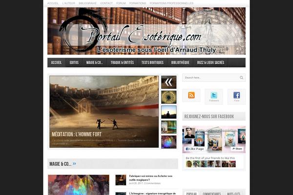 avenue theme site design template sample