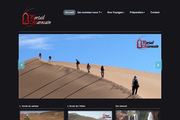 Photoria theme site design template sample