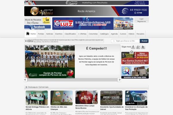 amerios theme websites examples