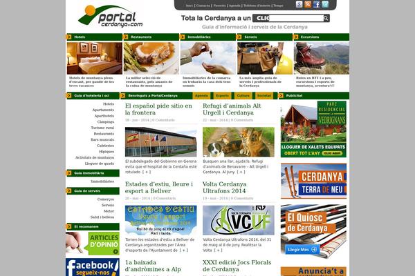 Nemesis theme site design template sample