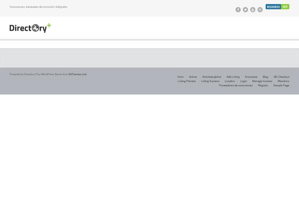 Geodirectory_framework theme site design template sample