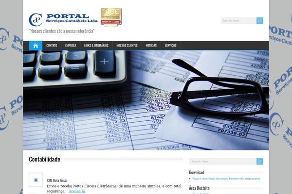HappenStance theme site design template sample