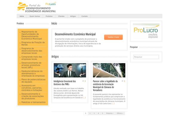 Bangkok Press theme site design template sample