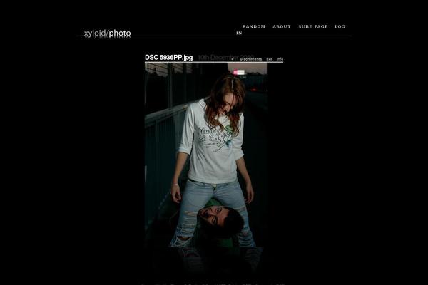 Reflection theme site design template sample