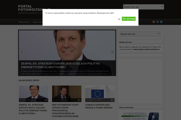 Site using Cookie-warning plugin
