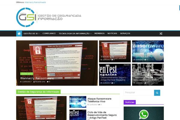 ColorMag theme site design template sample