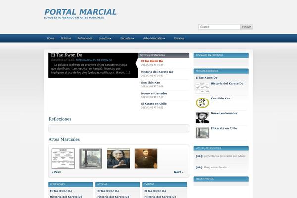 Sportpress theme site design template sample
