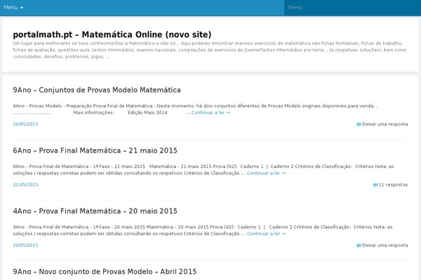 portalmath.pt site used Greyzed-wpcom