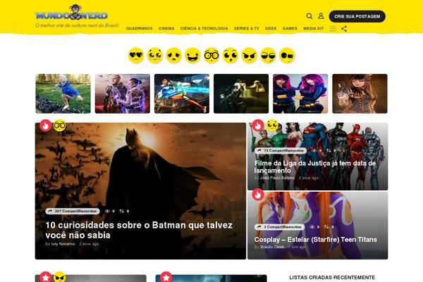Pixwell theme site design template sample