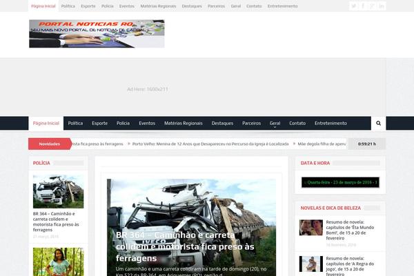 Goodnews 5.5 theme site design template sample